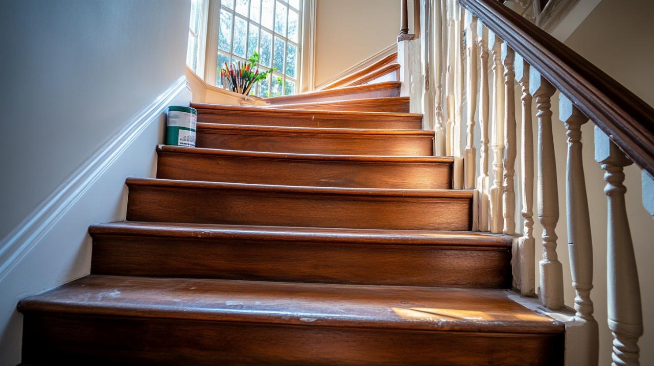 Descubre qué tipo de pintura para pintar una escalera de madera antigua: tipos y recomendaciones